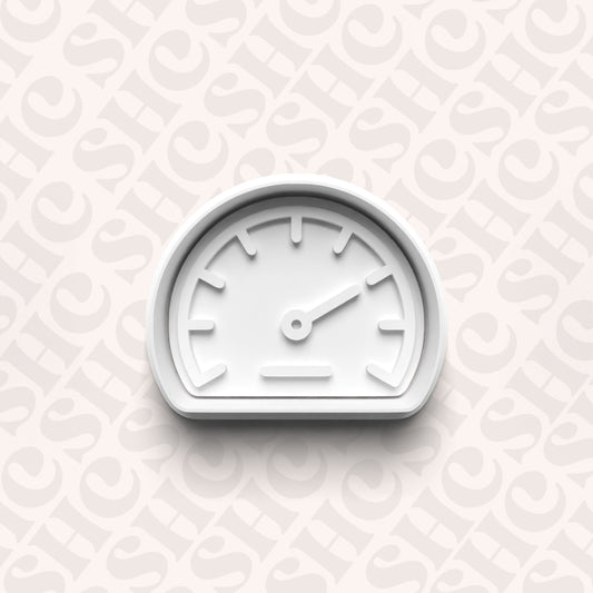 DONE TO ORDER: Race Car Speedometer Cookie Cutter + Fondant Set - SHCreations