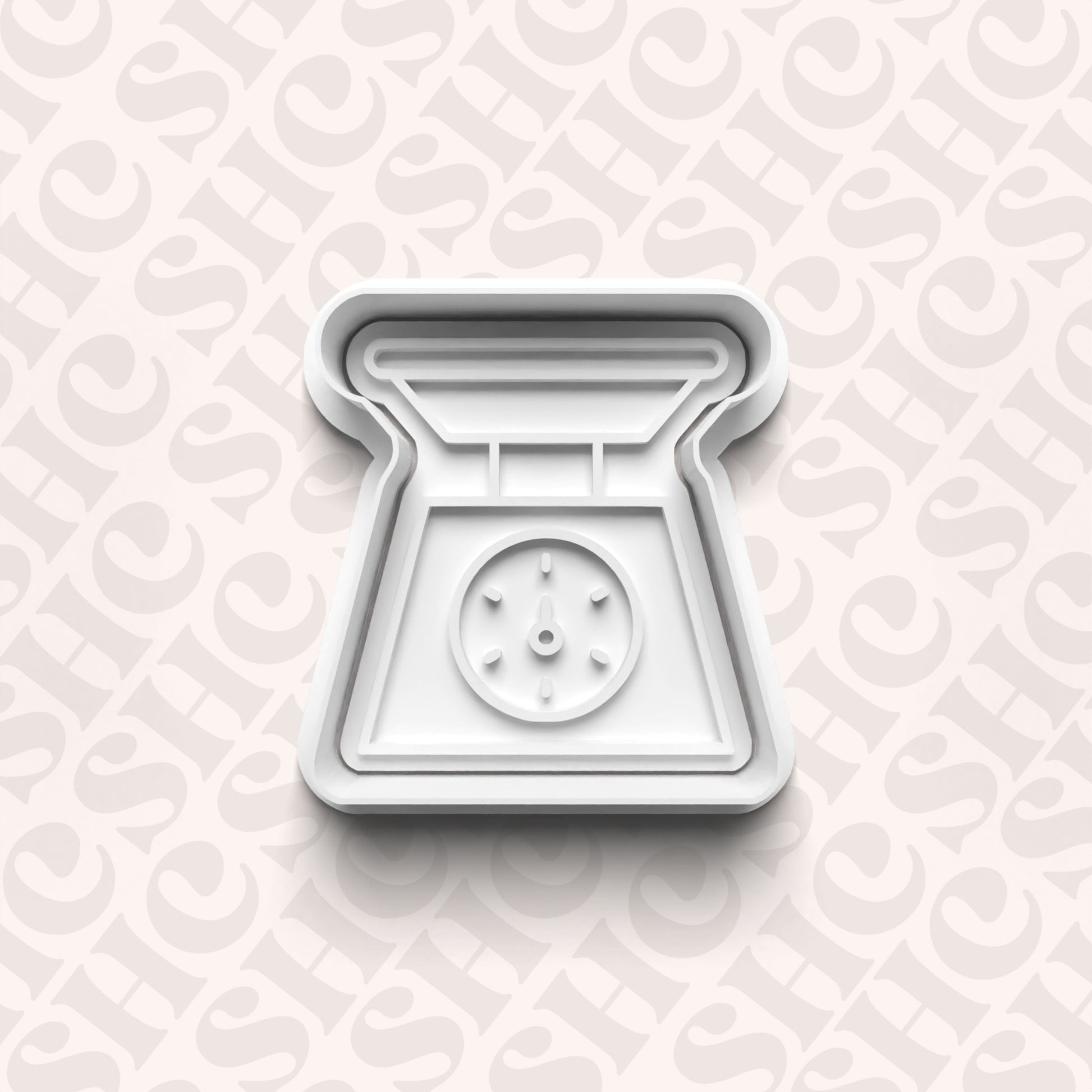 DONE TO ORDER: Scale Cookie Cutter + Fondant Stamp Set - SHCreations