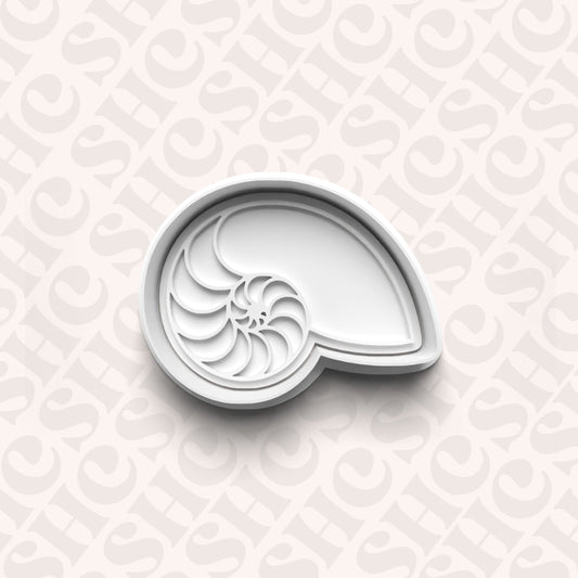 DONE TO ORDER: Shell Cookie Cutter + Fondant Stamp Set 3 - SHCreations