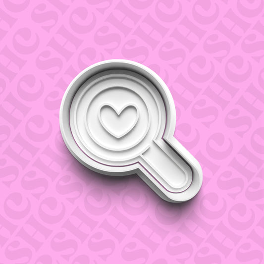 DONE TO ORDER: Valentine Mug Cookie Cutter + Fondant Stamp Set - SHCreations