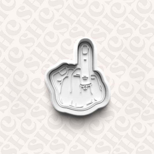 DONE TO ORDER: Wedding Finger Cookie Cutter + Fondant Set - SHCreations