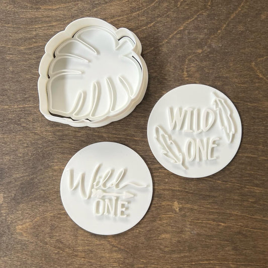 DONE TO ORDER: "Wild One" Fondant Stamp 2 - SHCreations