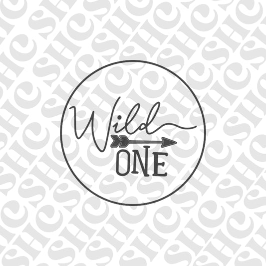 DONE TO ORDER: "Wild One" Fondant Stamp 2 - SHCreations