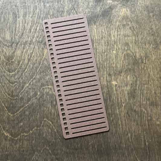 Downloadable To-Do List Stencil STL File for 3D Printing, Bullet Journals Stencil, Planners Stencil, Organization Stencil, Stencil Stl