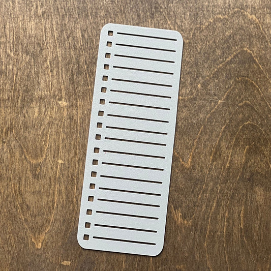 Downloadable To-Do List Stencil STL File for 3D Printing, Bullet Journals Stencil, Planners Stencil, Organization Stencil, Stencil Stl