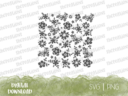 Floral SVG Cut File |For I know the plans Cut File | Onesie SVG | Scripture Svg | Laser Cut File | Religious Svg | Bible Svg