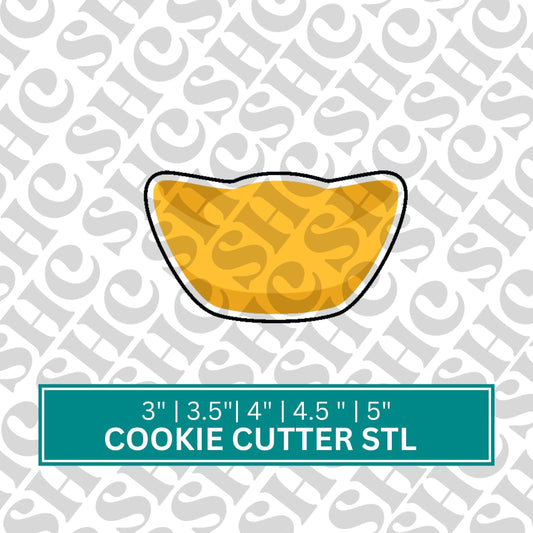 Gold Cookie Cutter Stl |Lunar New Year Cookie Cutter STL| Chinese Gold Cookie | | Chinese Cookie