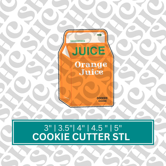 Juice Box Cookie Cutter STL FILE, Jamaica STL, Milk Carton Cookie Cutter, Milk Cookie Cutter, Box Juice Cookies, Caribbean Cookies,