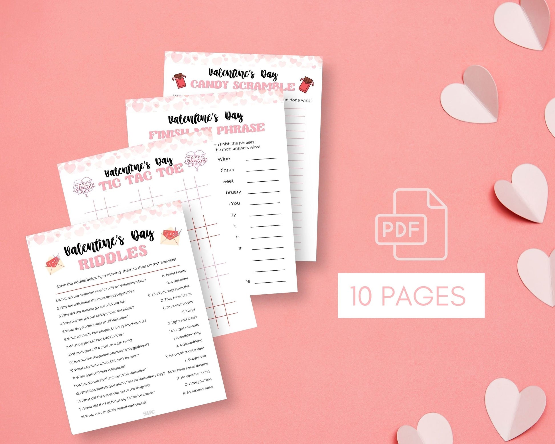 Love & Laughter Galore: Unwrap Joy with Our Valentine's Day Game Bundle