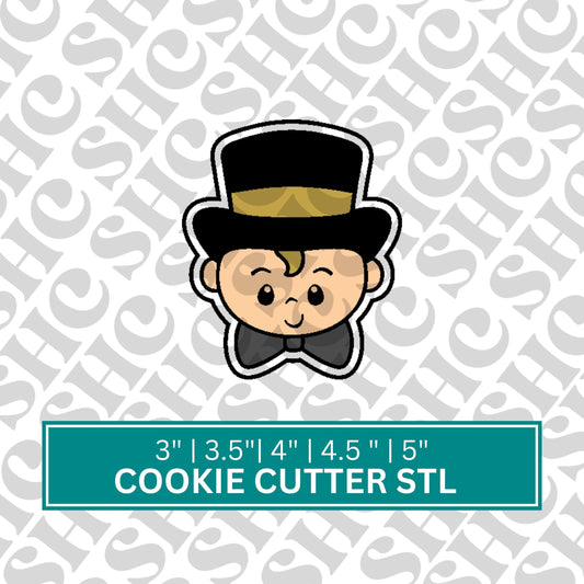 New Years 's Baby Cookie Cutter STL | New Years Cookie Cutter STL| Party 3D Cutter | New Years Eve Stl | Celebration Stl | Baby Stl