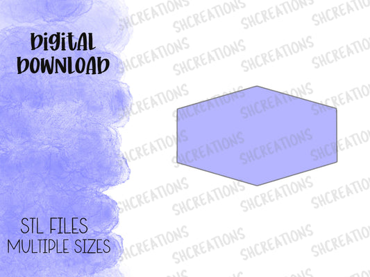 Plaque 1 Cookie Cutter STL FILE | 3D Printing Digital Download