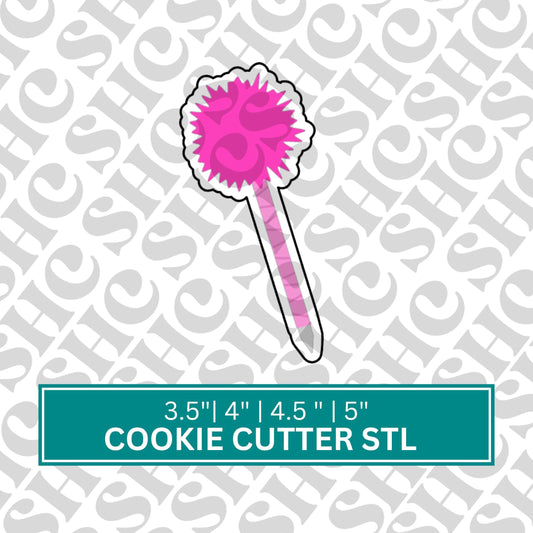 Retro Pen Cookie Cutter STL | Fluffy Pen Cookie Cutter | Vintage-Inspired Cookie Cutter | Pen Cookie Cutter Stl |Feather Pen Cookie Cutter