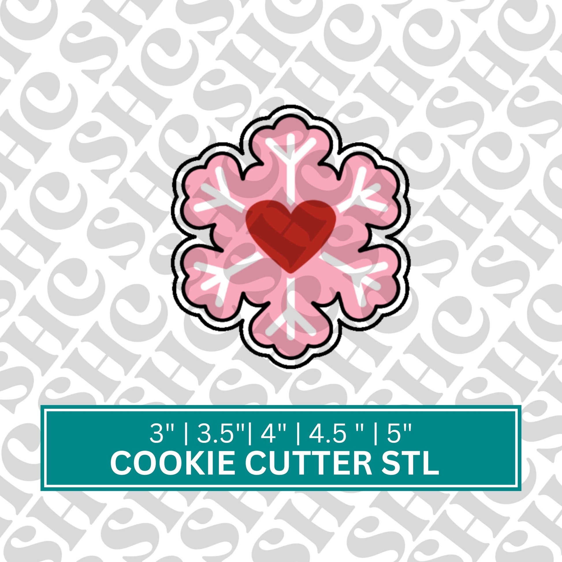 Snowflake Cookie Cutter STL, Christmas Truck 3D Cutter,Holiday Stl, Xmas Tree Cookie Cutter, Instant Download