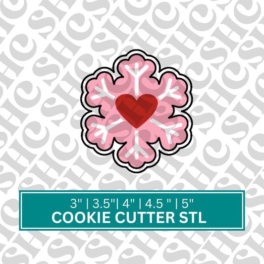 Snowflake Cookie Cutter STL, Christmas Truck 3D Cutter,Holiday Stl, Xmas Tree Cookie Cutter, Instant Download
