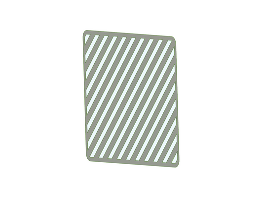 Stripes Stencil STL File for Cake Decorating, Cookie Embosser, Fondant, Airbrush & Craft Projects – Digital Download