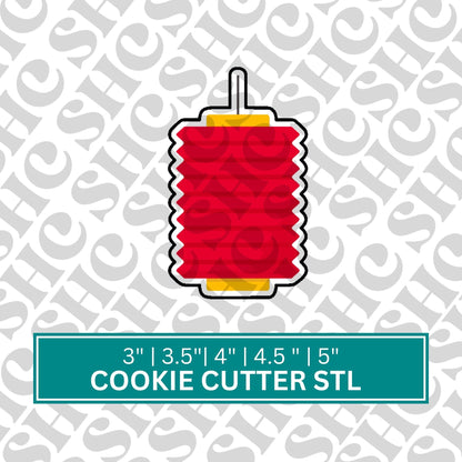 Wavy Lantern Cookie Cutter | Lunar New Year Cookie Cutter STL| Chinese Lantern Cookie | Lunar New Year Cookie | Lantern Cookie Stl|
