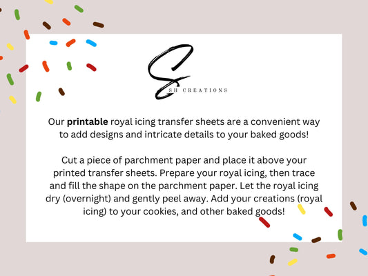 Wild One Royal Icing Transfer Printable Bundle, Wild One Template, Transfer Sheet, Wild One Printable, Royal Icing Template, Safari Template