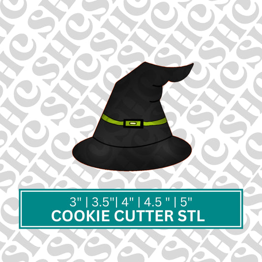 Witch Hat Cookie Cutter Stl | STL FILE | 3D Printing | Digital Download