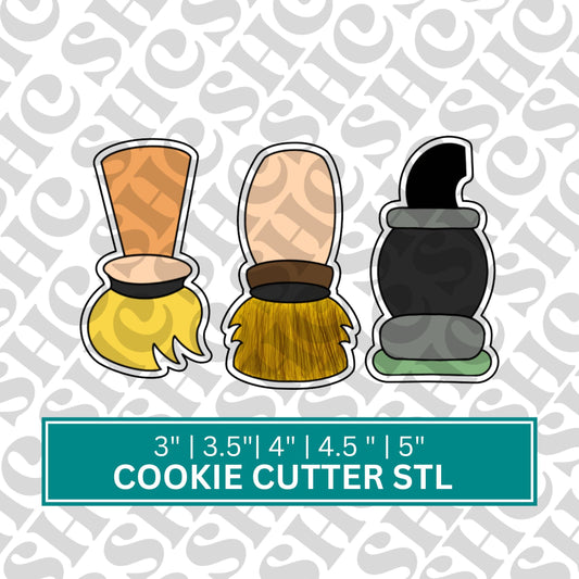 Witches Ride Cookie Cutter STL | STL FILE| 3D Printing | Digital Stl File | Digital Download