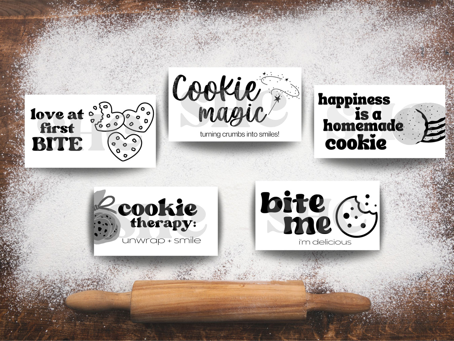 DONE TO ORDER : Cookie Labels