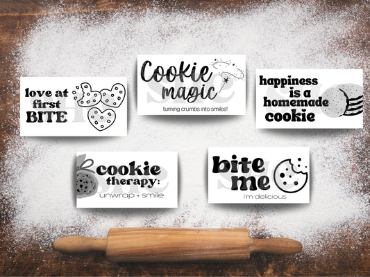 DONE TO ORDER : Cookie Labels