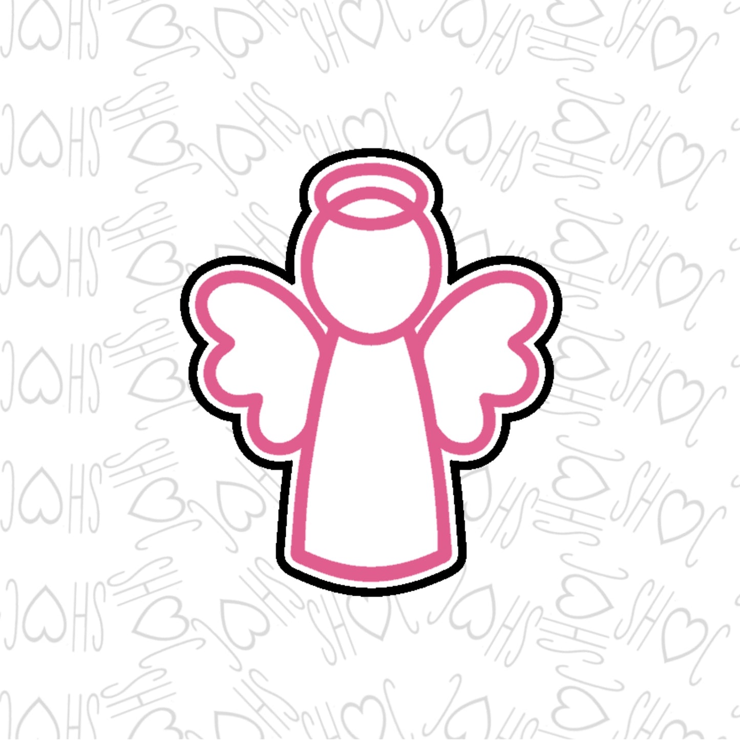 DONE TO ORDER: Angel 1 Cookie Cutter