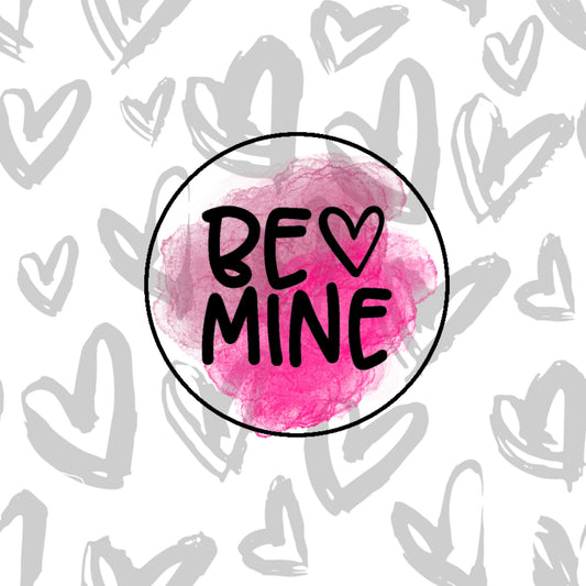 DONE TO ORDER: 'Be Mine' Fondant Stamp