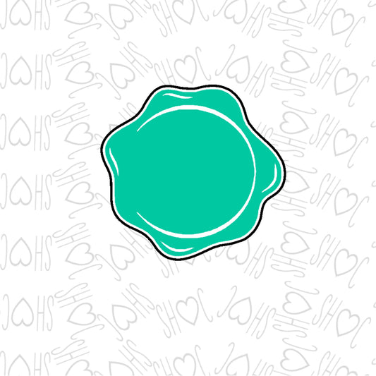 DONE TO ORDER: Wax Seal 3 Cookie Cutter