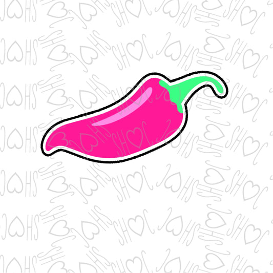 DONE TO ORDER: Chilli Pepper 3 Cookie Cutter