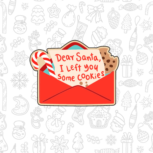 DONE TO ORDER: Letter to Santa Cookie Cutter