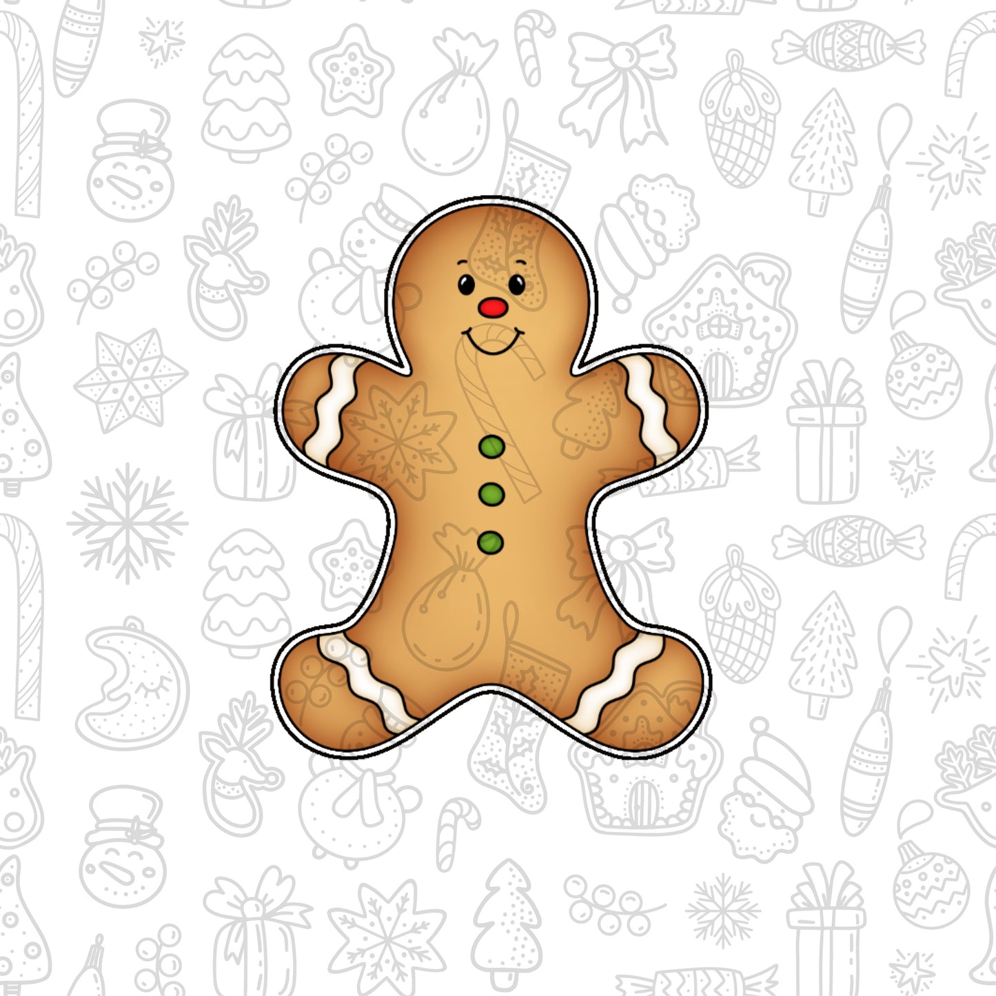 DONE TO ORDER: Gingerbread Cookie Cutter