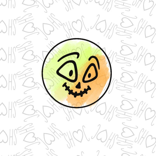 DONE TO ORDER: Halloween Mask Fondant Stamp