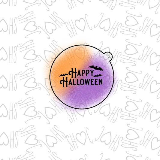 DONE TO ORDER: "Happy Halloween" Fondant Embosser