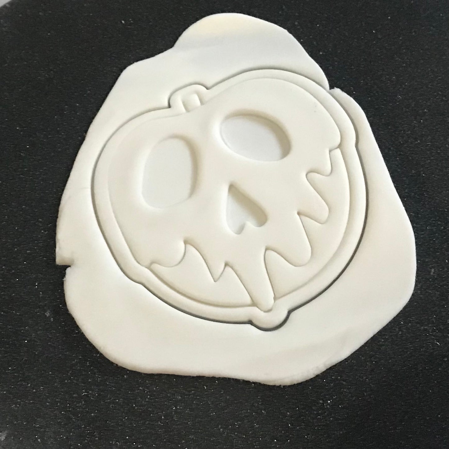 DONE TO ORDER: Poison Apple Cookie Cutter + Fondant Stamp