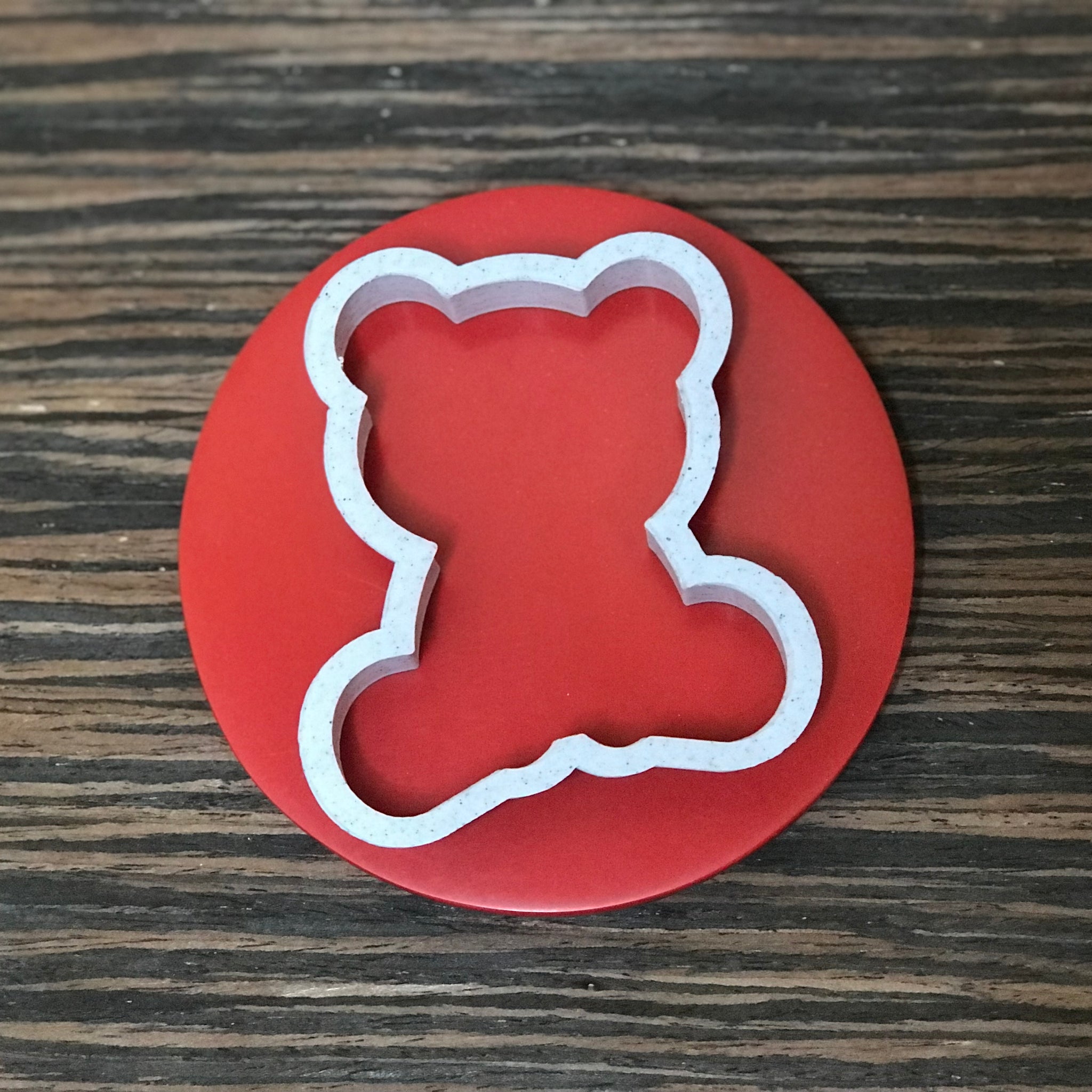 DONE TO ORDER: Sitting Bear Cookie Cutter + Fondant Embosser – SHCreations