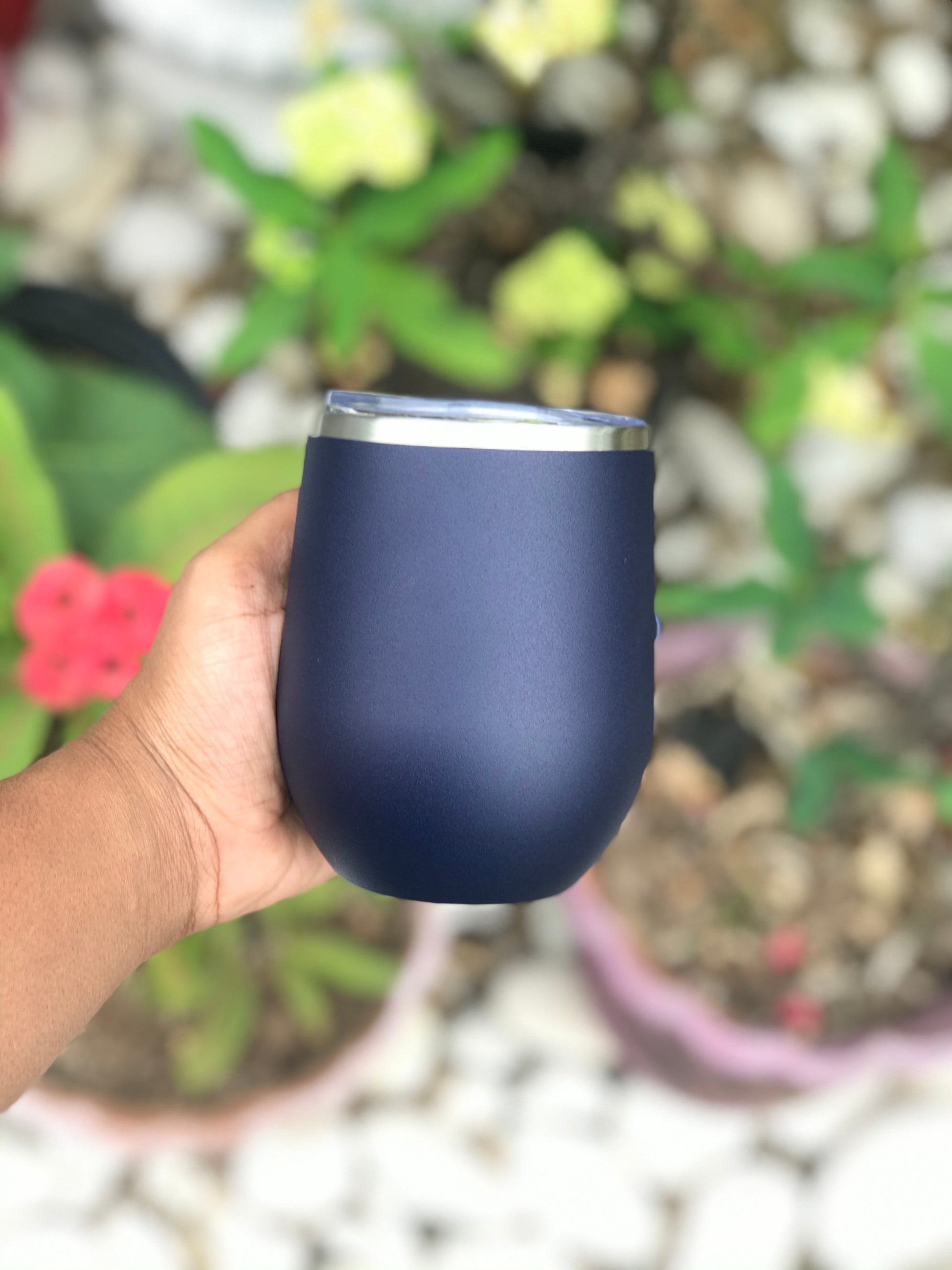 Custom Insulated Wine Tumbler w/Matching Straw - SHCreations