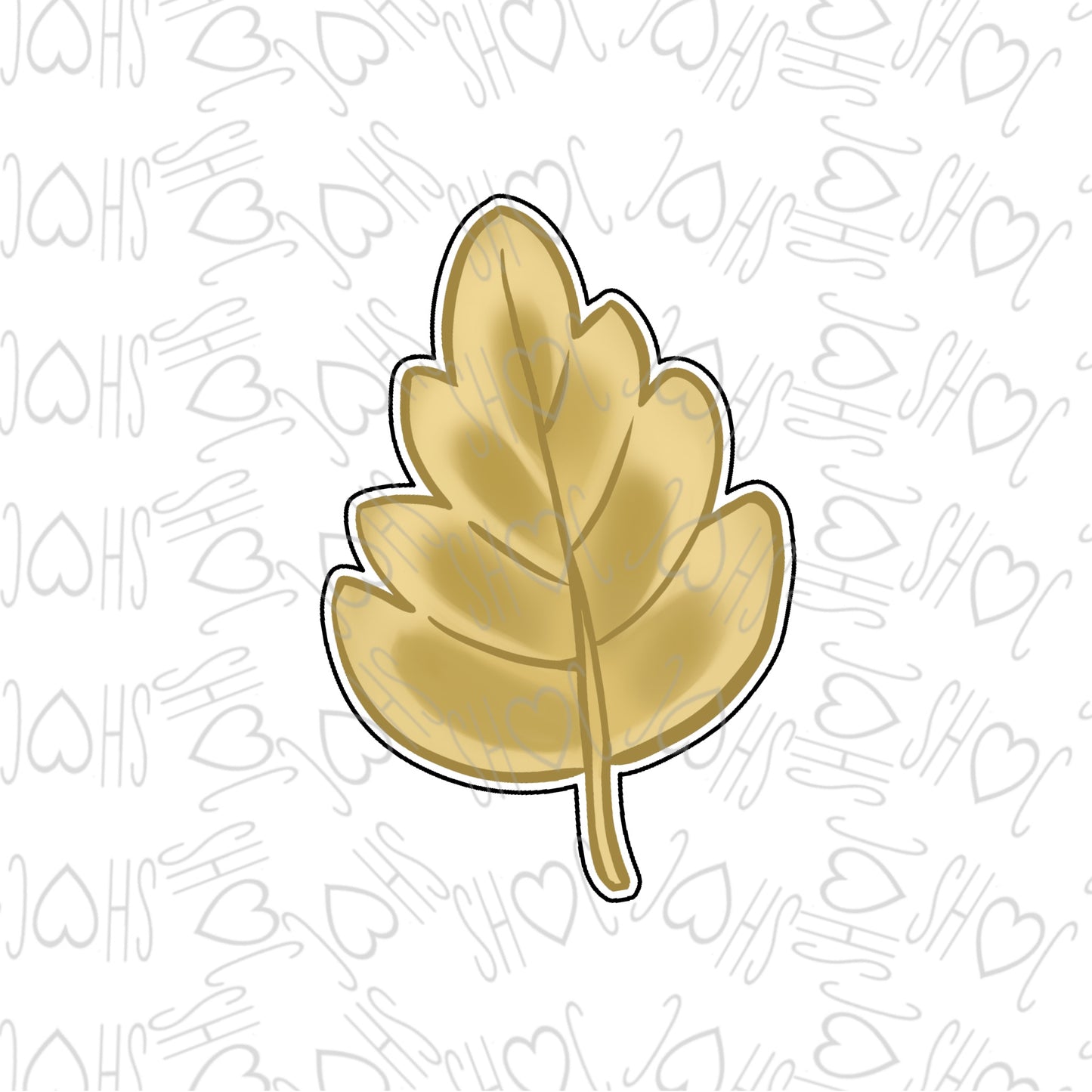 DONE TO ORDER: Autumn Leaf 4 Cookie Cutter