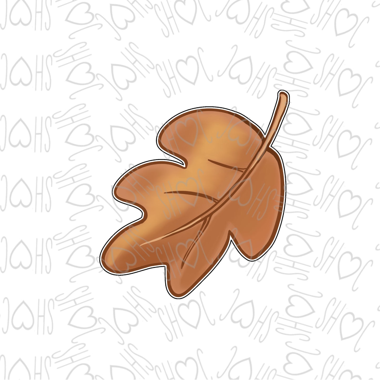 DONE TO ORDER: Autumn Leaf 5 Cookie Cutter