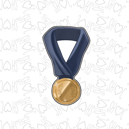 DONE TO ORDER: Medal Cookie Cutter