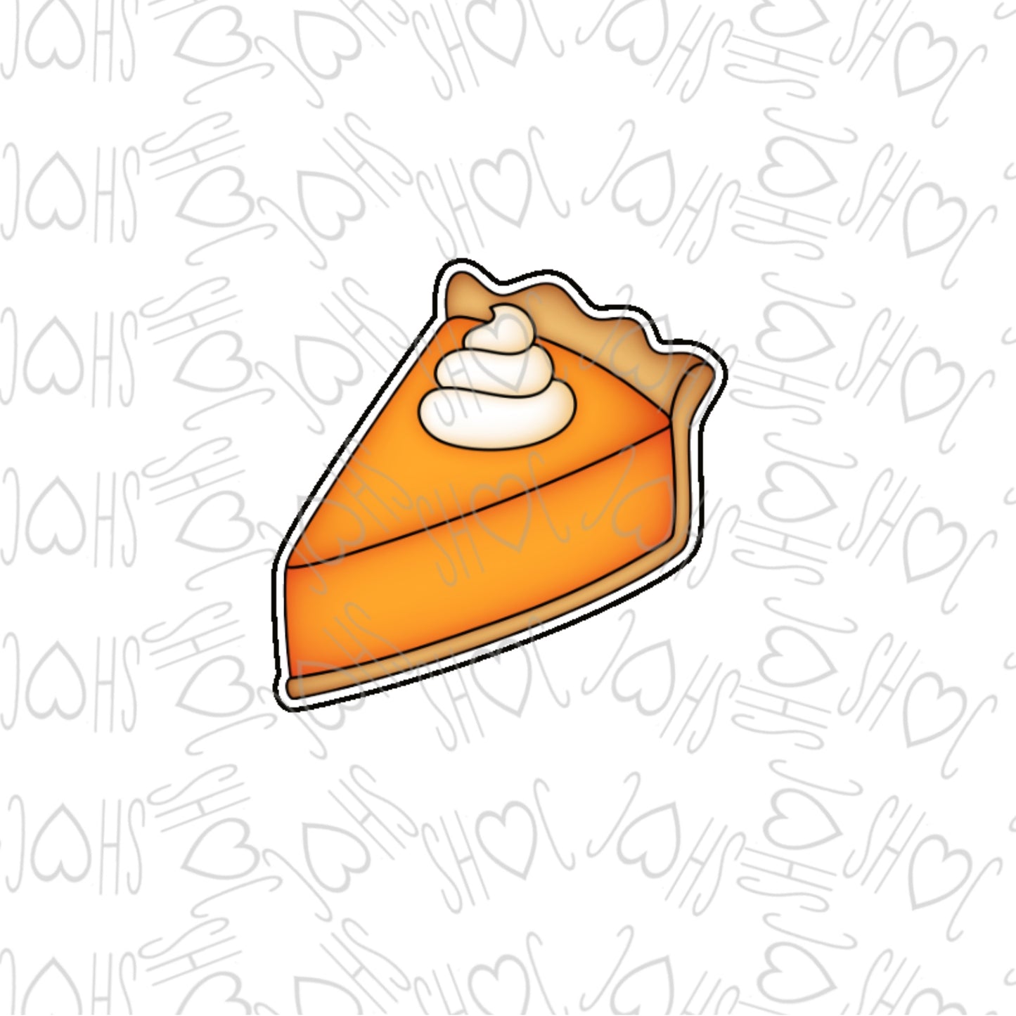 DONE TO ORDER: Pie Slice Cookie Cutter