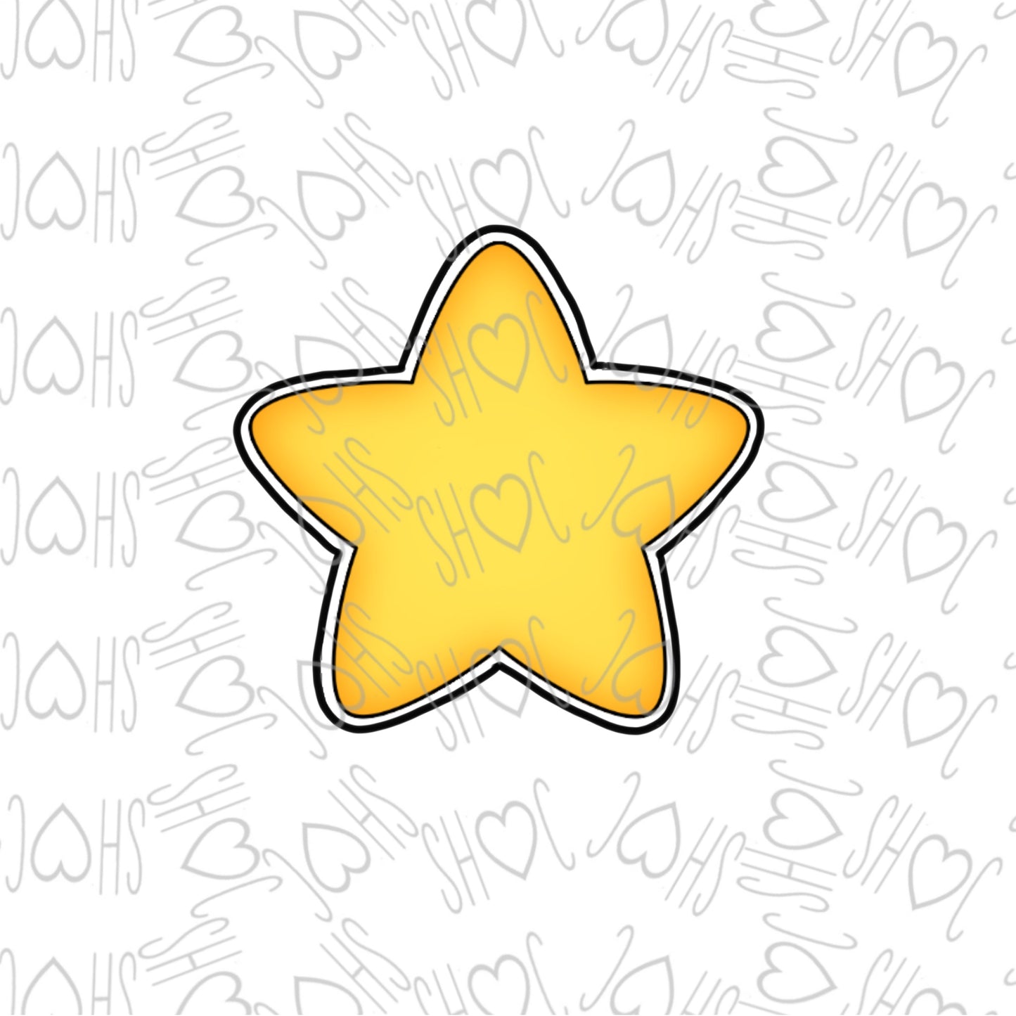 DONE TO ORDER: Star 2 Cookie Cutter