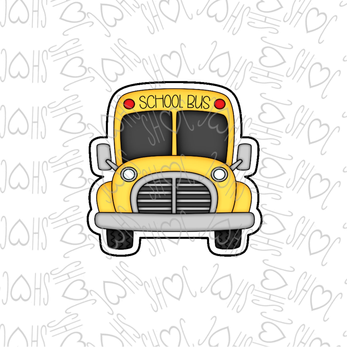 DONE TO ORDER: School Bus Cookie Cutter