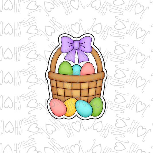 DONE TO ORDER: Easter Basket Cookie Cutter