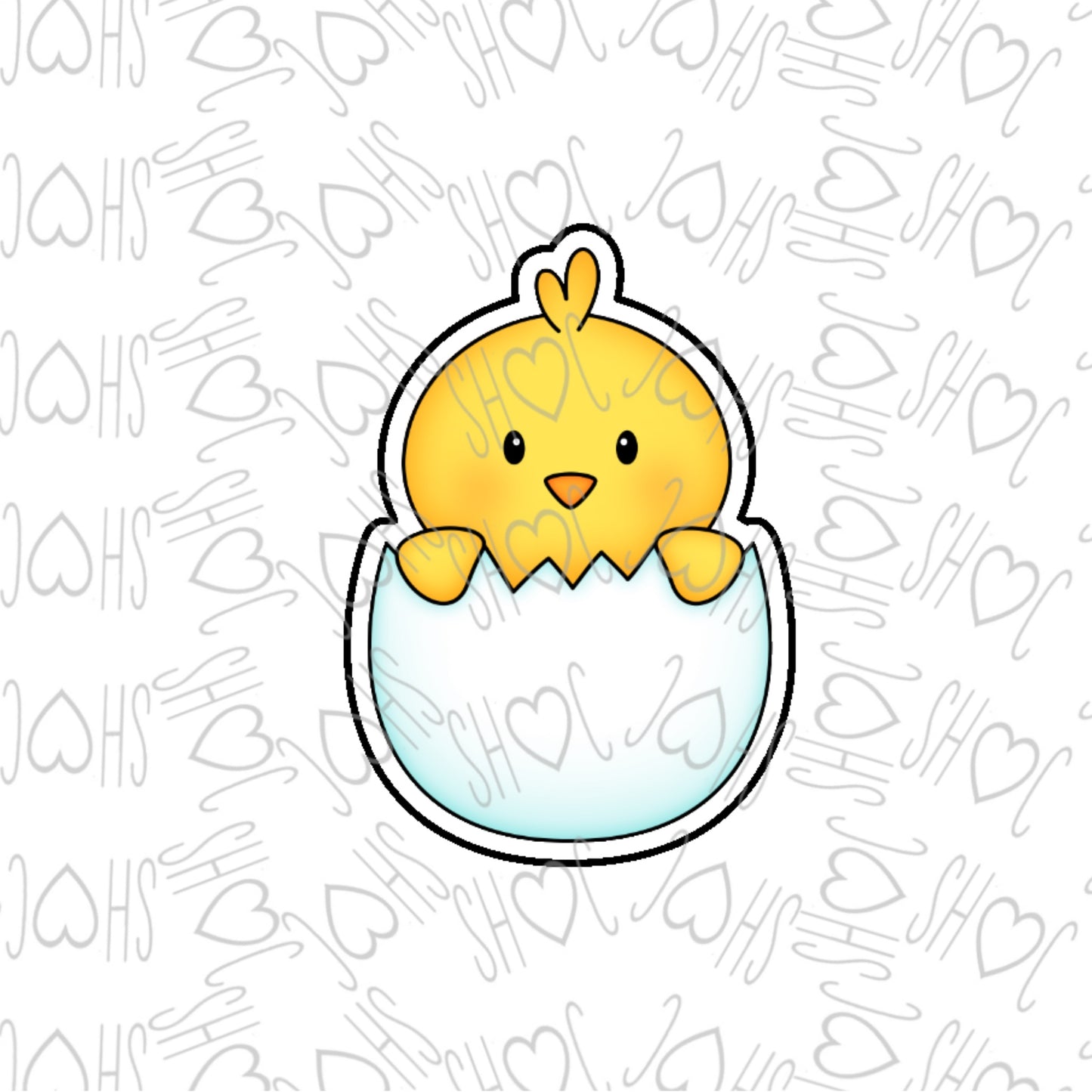 DONE TO ORDER: Baby Chick Cookie Cutter