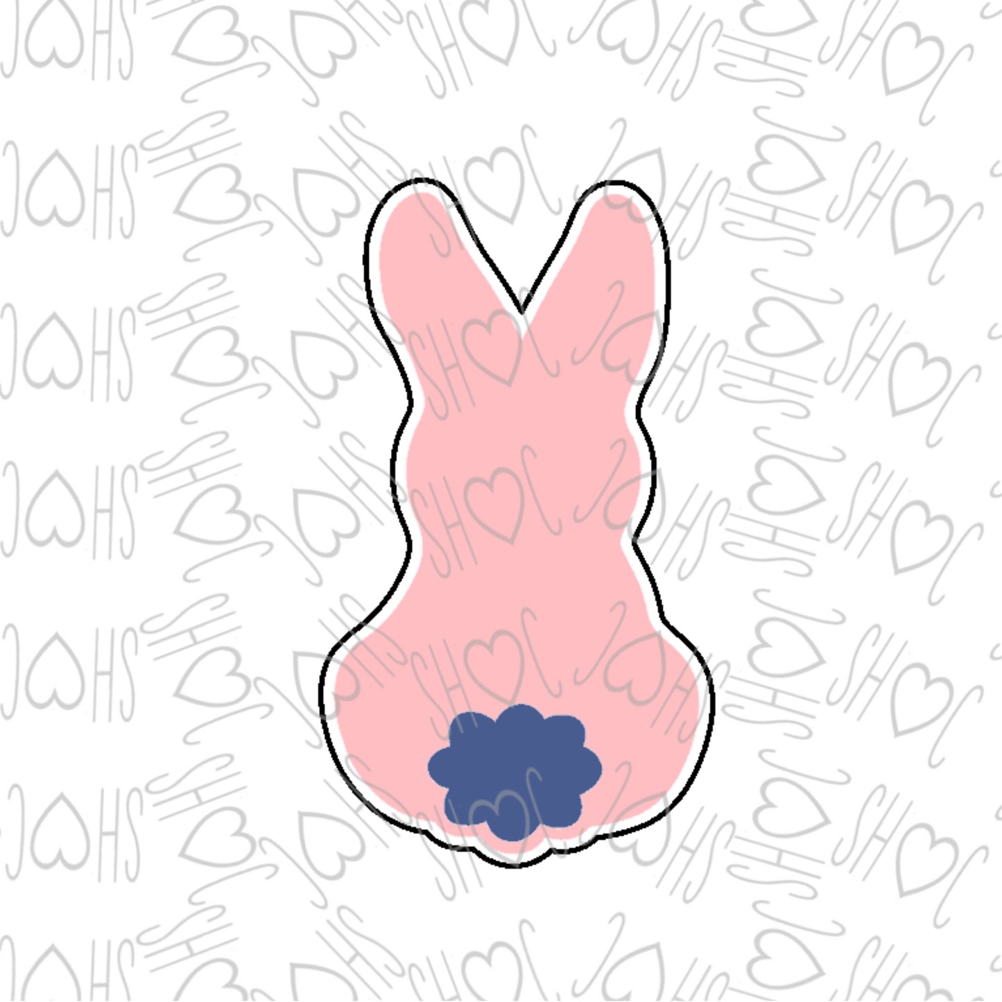 DONE TO ORDER: Easter Bunny 6 Cookie Cutter