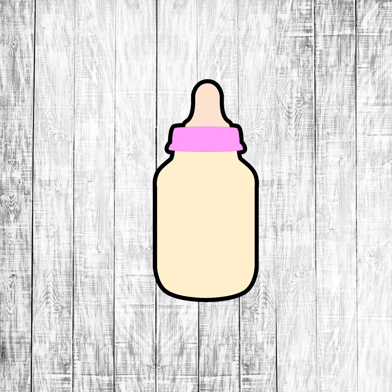 DONE TO ORDER: Baby Bottle 1 Cookie Cutter