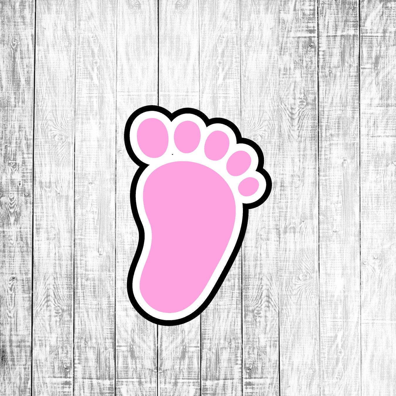 DONE TO ORDER: Baby Foot Cookie Cutter