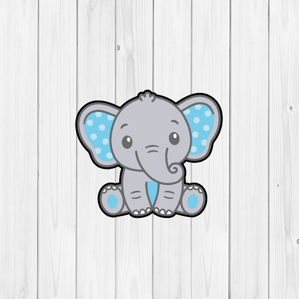 DONE TO ORDER: Baby Elephant Cookie Cutter