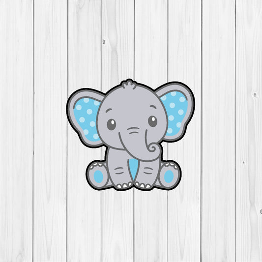 DONE TO ORDER: Baby Elephant Cookie Cutter