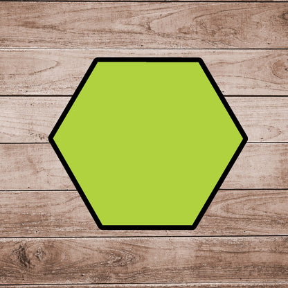 DONE TO ORDER: Hexagon Cookie Cutter